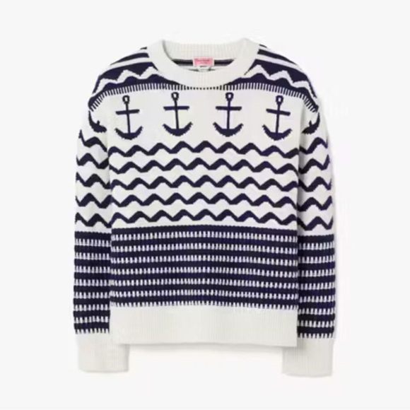 Kate Spade Anchor Sweater Small - Picture 4 of 6